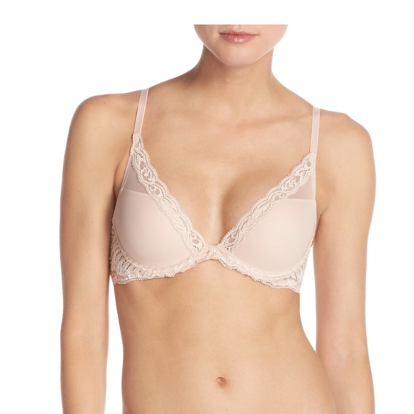 Natori Feathers  Contour Bra in Cameo Rose - Picture 3 of 14